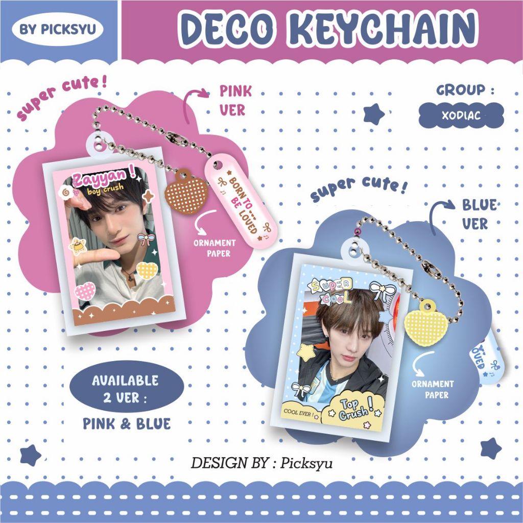XODIAC DECO KEYCHAIN - GANTUNGAN KUNCI XODIAC