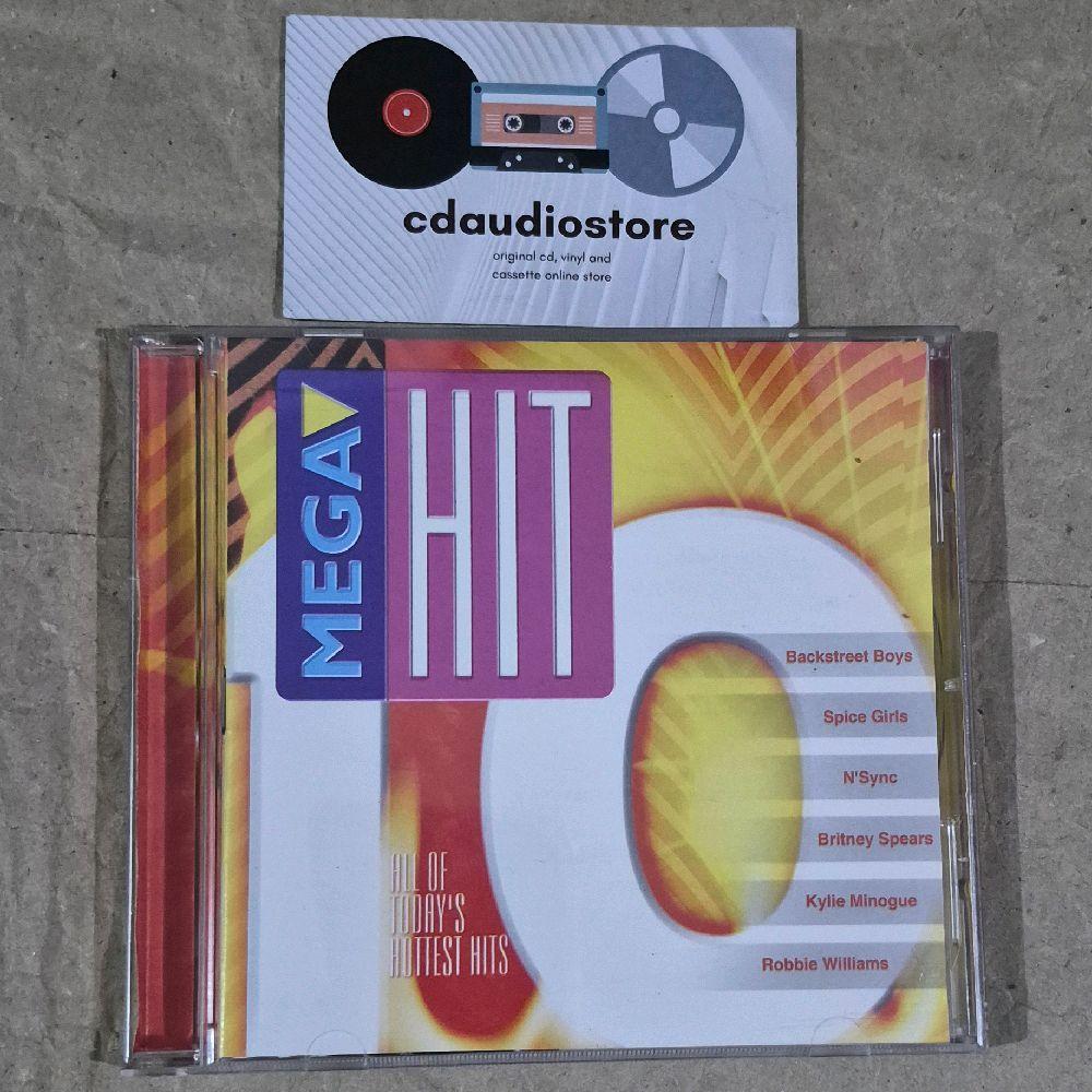 CD MEGA HIT 10 - BRITNEY SPEARS ROBBIE WILLIAMS MELANIE C MEGAHIT 10 CD