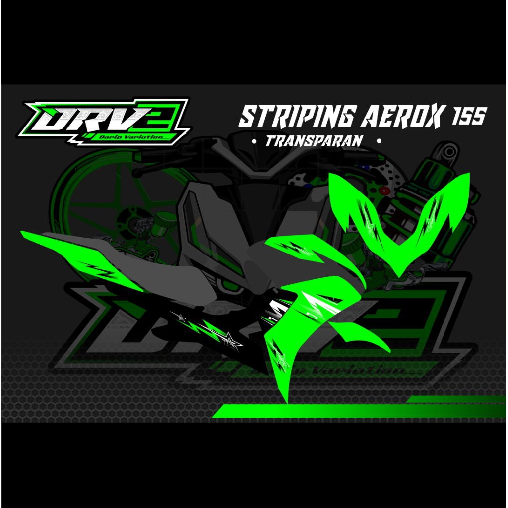 STRIPING TRANSPARAN AEROX NEW.