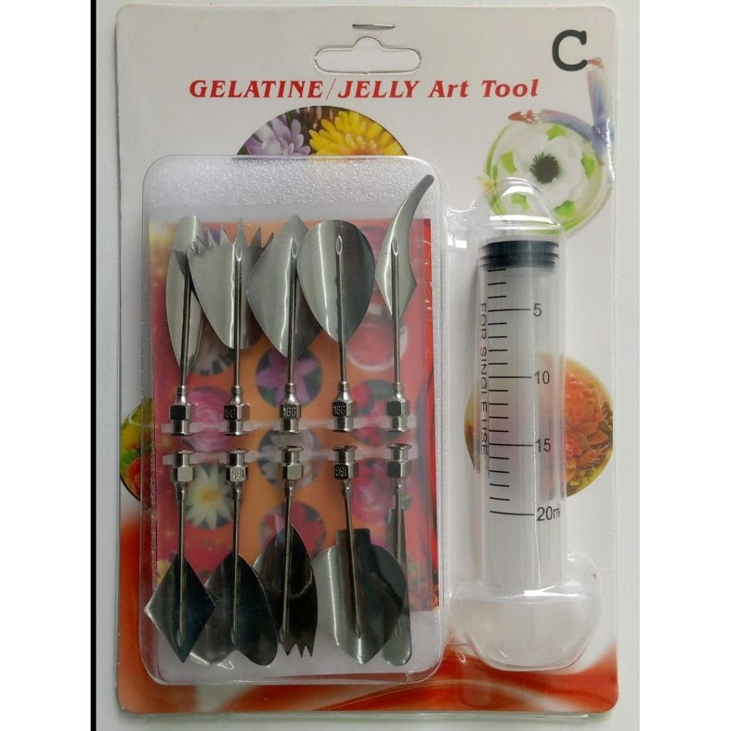 Jelly Art / Gelatin Pudding Art Tools / Alat Hias Pudding