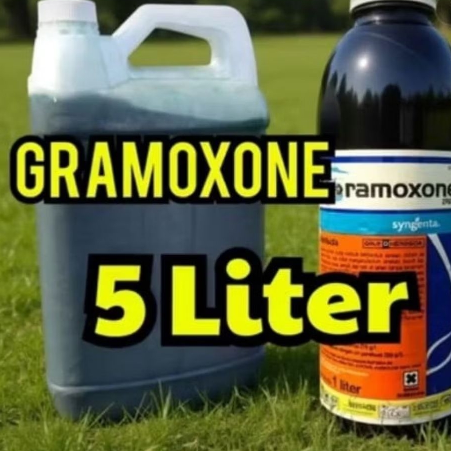 obat rumput jenis gramoxone.(5 LITER )sangat ampuh membasmi rumput sampai keakar..kemasan jerigen (5