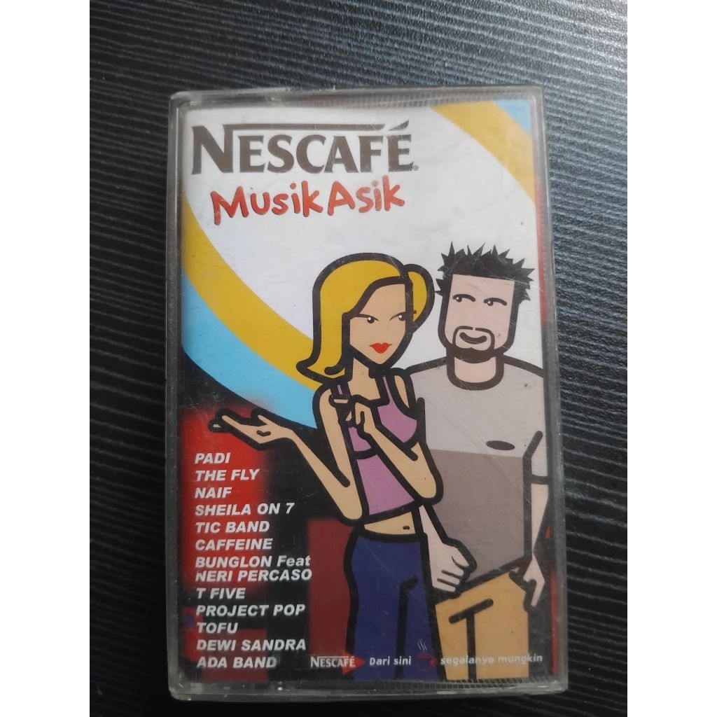 Kaset pita Nescafe Musik Asik - Kaset pita jadul Original