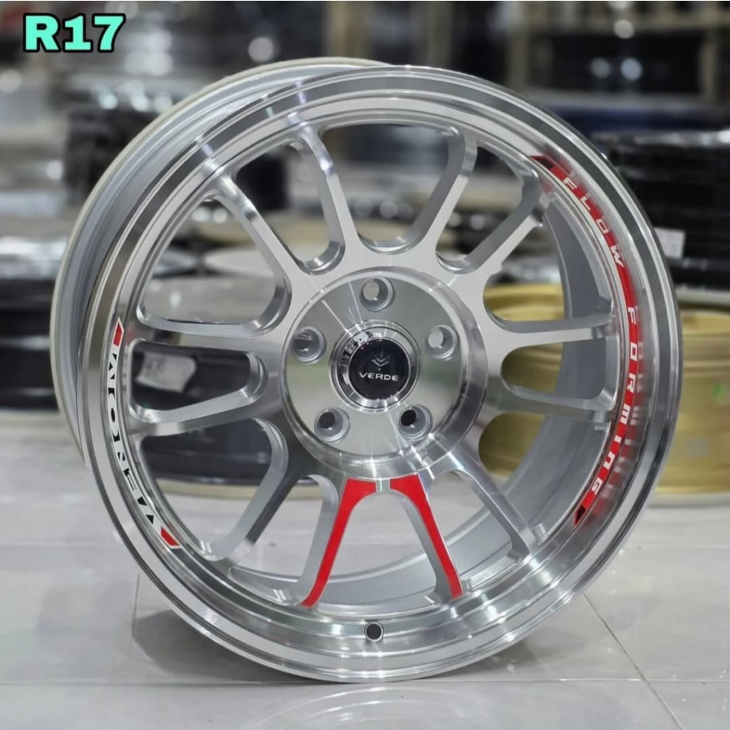 velg mobil as venom ring 17 pcd 5x114 lebar 8 et 42 untuk innova ertiga crv camry harrier