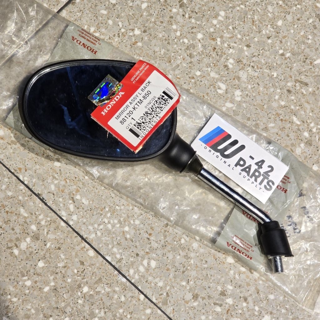 KACA SPION SUPRA X125 X 125 KIRANA KARISMA KIRI ORIGINAL AHM 88120 KTM 850