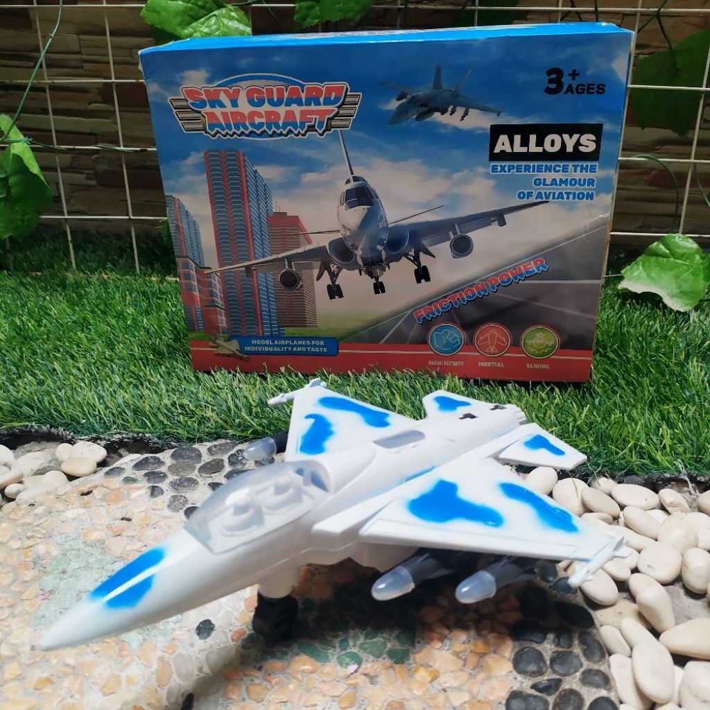 DIECAST PESAWAT TEMPUR F-16 - MINIATUR JET F16 -KOLEKSI MAINAN