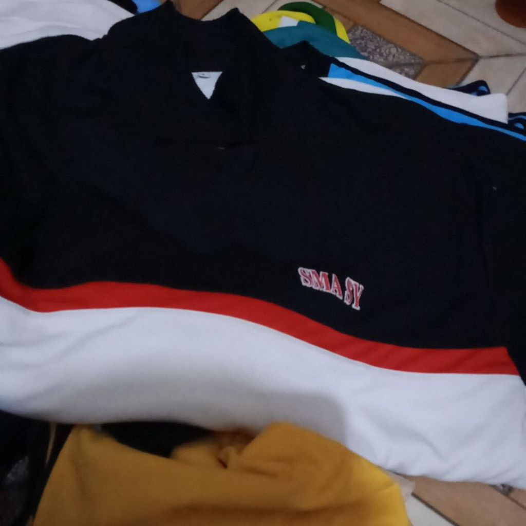 kaos olahraga sekolah berbagai sekolah khusus SMA,SMK, STM,MA dan sederajat