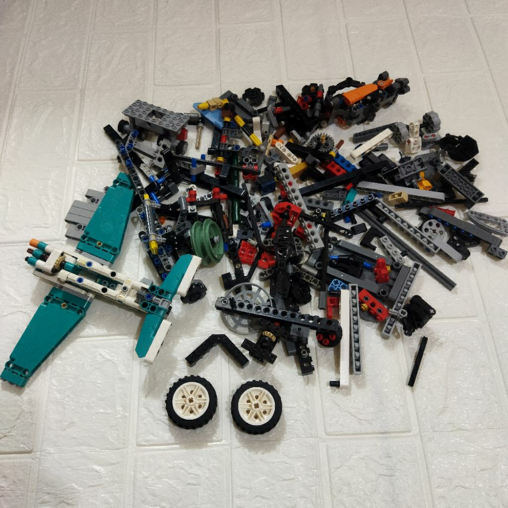 Lego tehnik original 500gr - Lego tehnik - Lego curah - Lego original