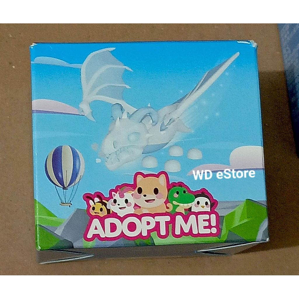McDonalds Happy Meal Toy Adopt Me, Frost Dragon