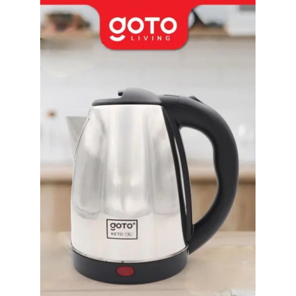 Goto Living Keto Kettle Pemanas Air Electric Stainless Steel