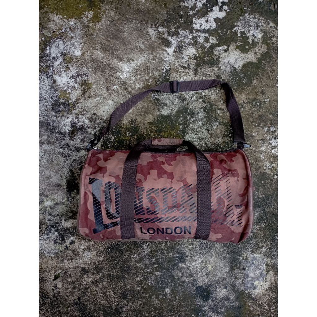 Barrel bag lonsdale camo