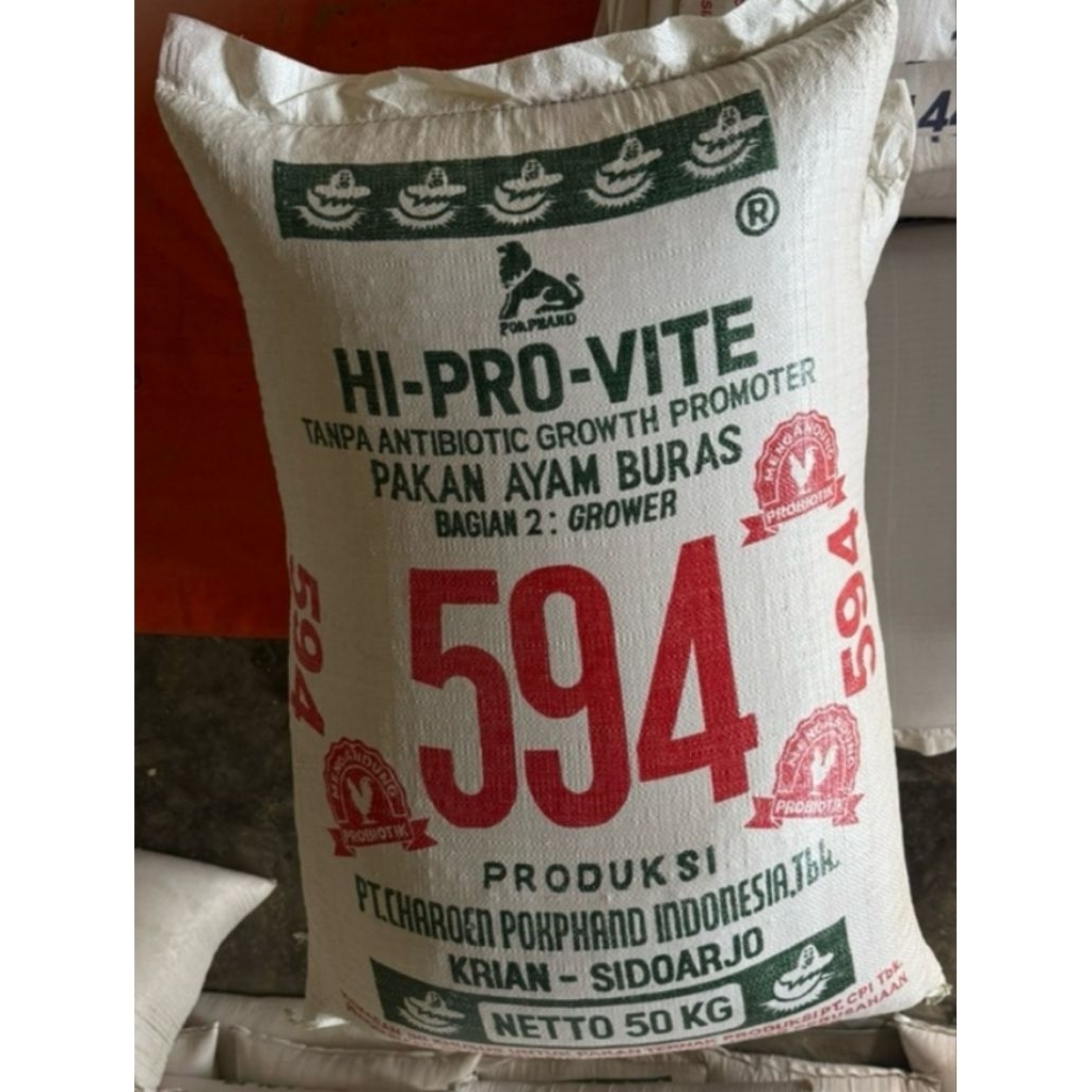 594 pur pakan ayam bangkok jantan dewasa
