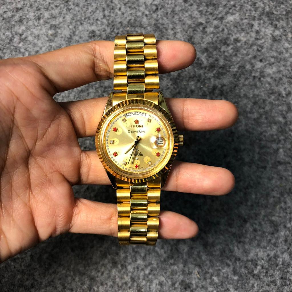 Jam titoni second automatic widing original