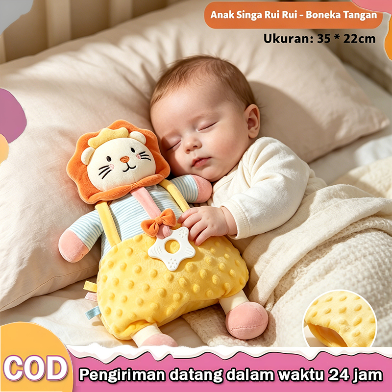 Boneka Penenang Bayi Boneka untuk bayi saat tidur Bantu Redakan Rewel Tidur Tenang