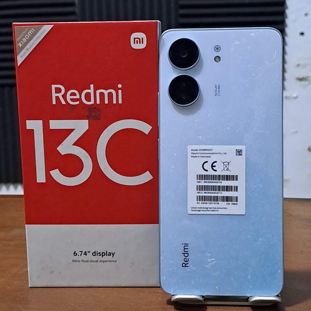 REDMI 13C 8/256GB SECOND FULLSET BERGARANSI