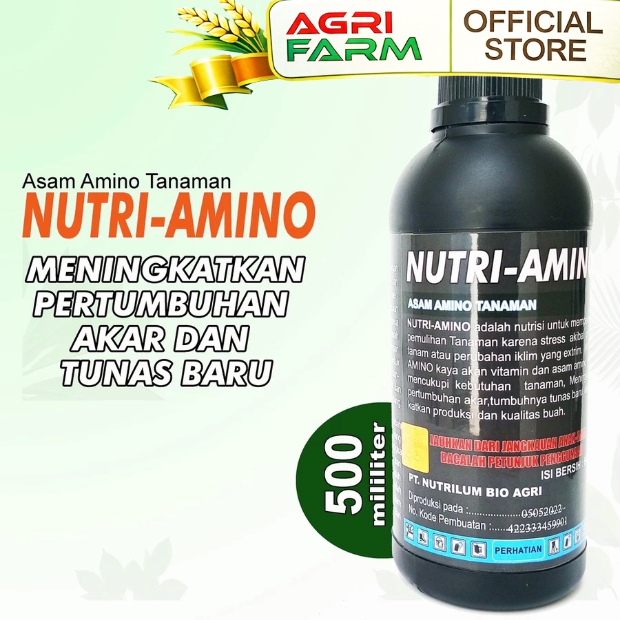 Asam Amino Tanaman Nutri-Amino 500 ml Stimulan Tanaman | Asam amino Premium
