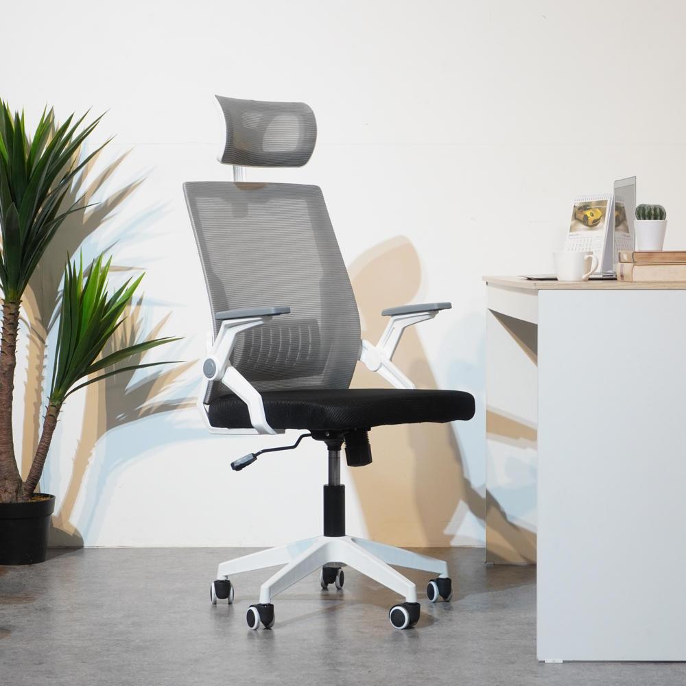 Kursi Kerja Kursi Kantor Hidrolik W5 grey