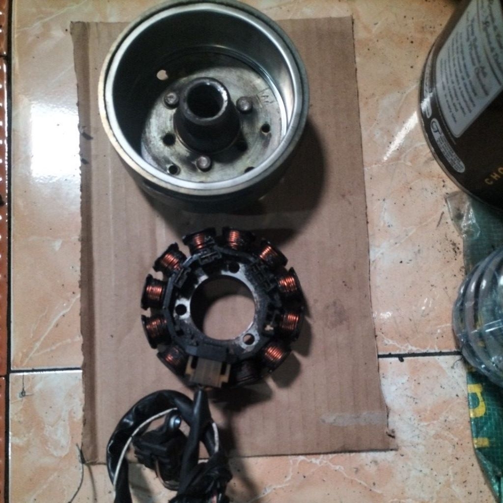 Magnet spul Mio karbu 5TL Mio sporty soul smile ori copotan motor normal siap pakai