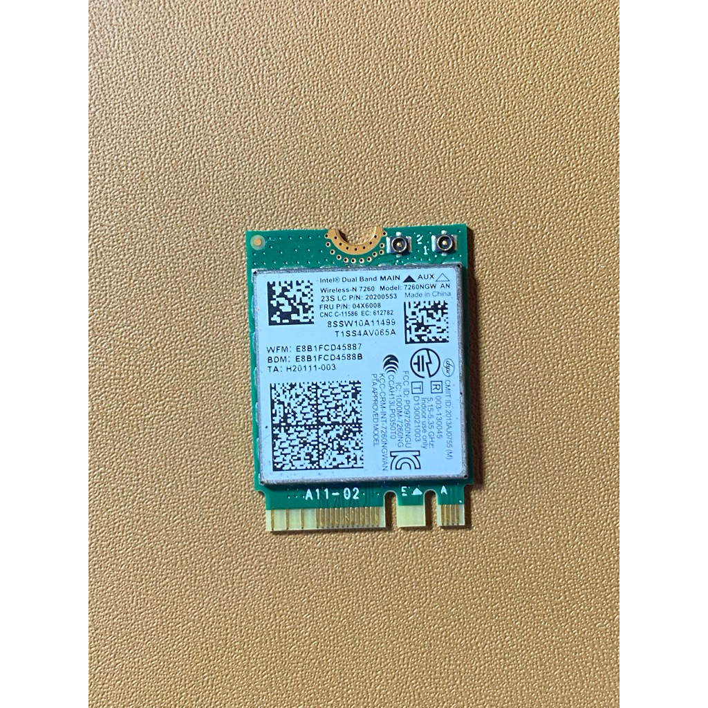 Wifi card Lenovo thinkpad t440