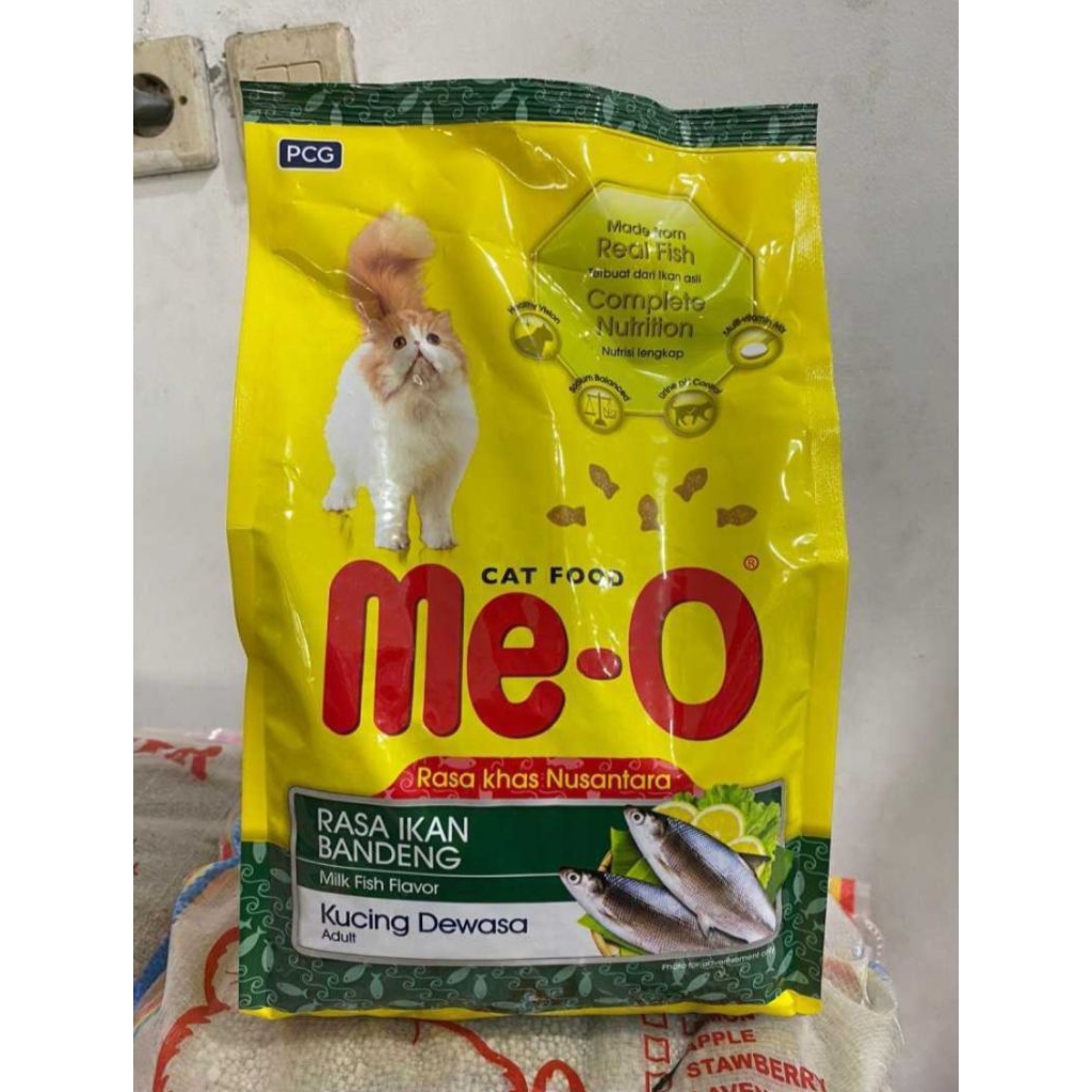 Makanan Kucing Kering Me-O Dry Food Ikan Bandeng 450gr