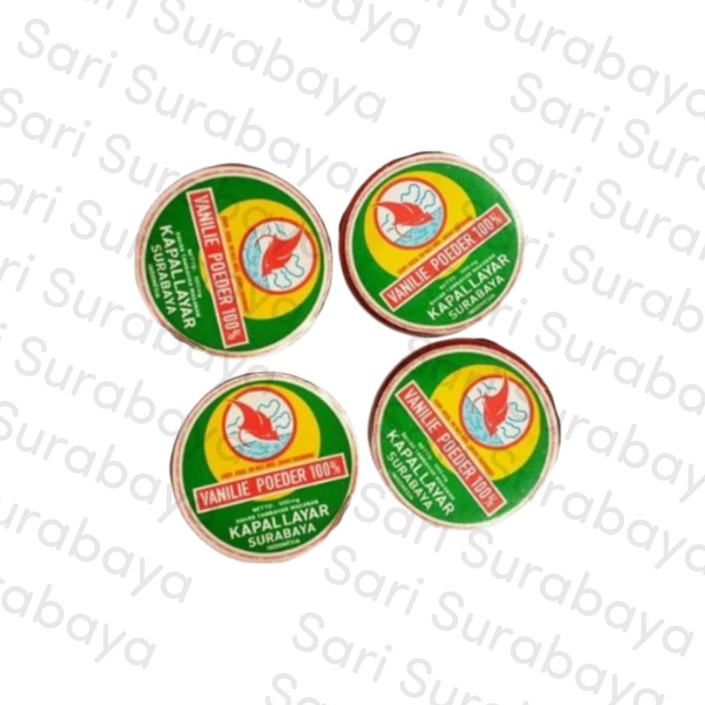 Perisa Vanili / Vanili Powder O (cepuk) Cap Kapal Layar