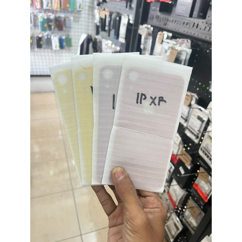 BACKGLASS / BACKDOOR IPHONE XR ORIGINAL TUTUP BATRE TERMURAH