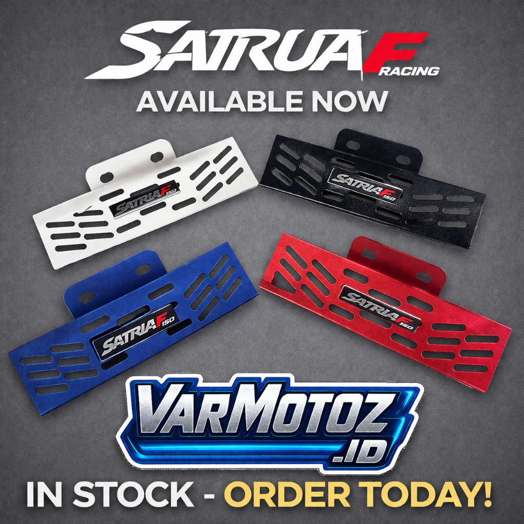 Cover Radiator Satria FU | Pelindung Radiator Motor Anti Karat