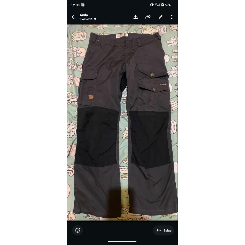 celana fjallraven barents pro