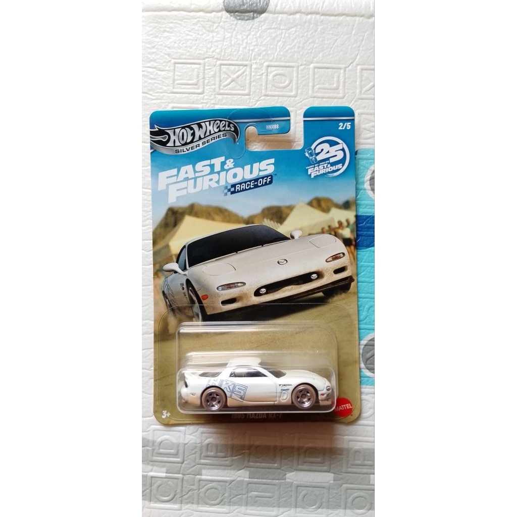 hotwheels fnf jetta dan rx-7 paket 2pcs