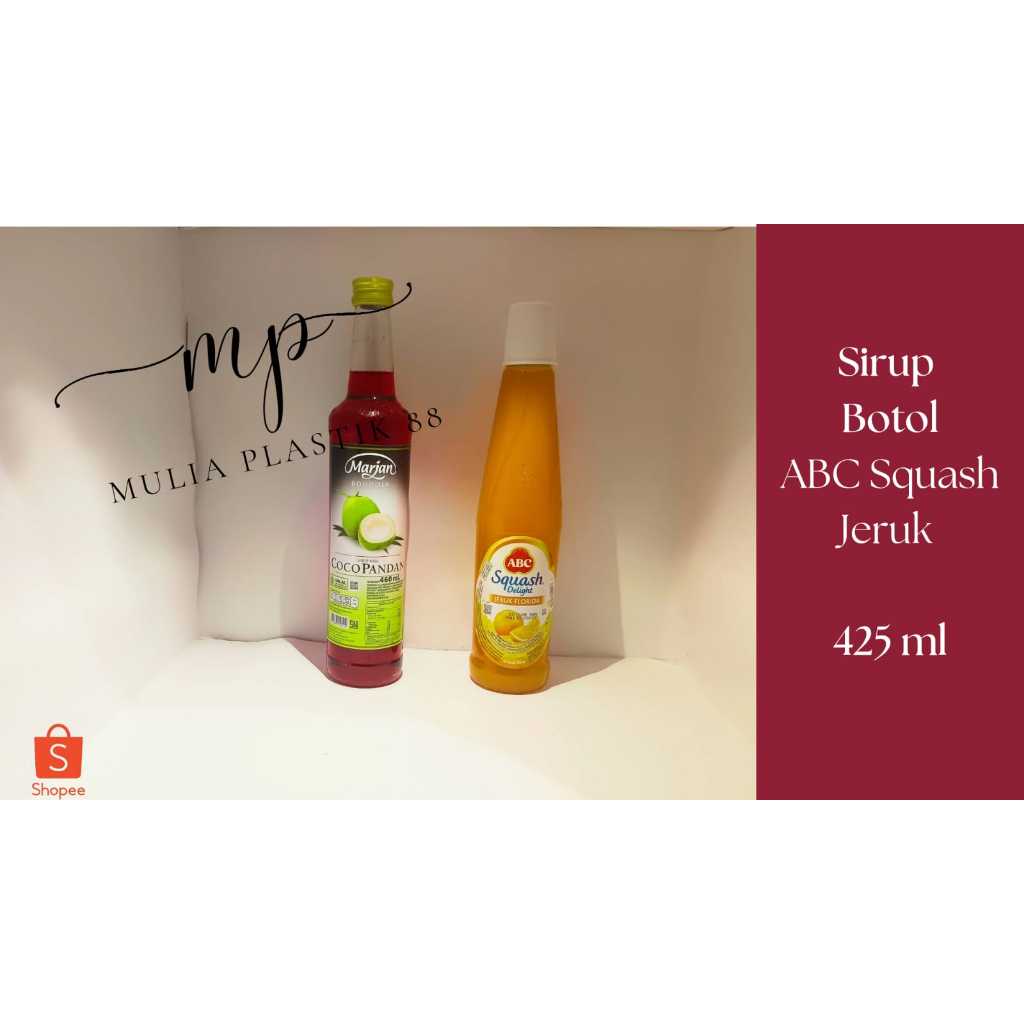 Sirup Marjan Coco Pandan ABC Squash Jeruk Syrup Promo Murah Banget