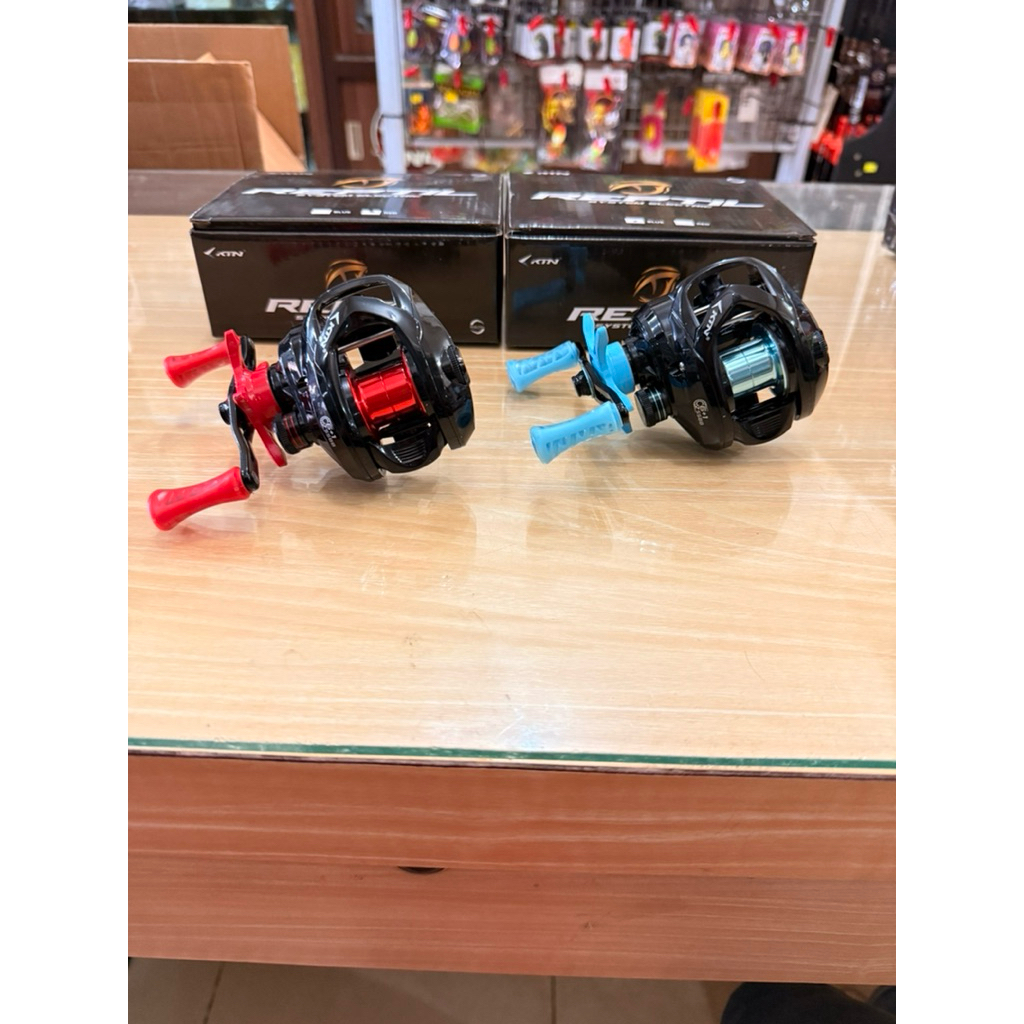 Reel Baitcasting Reptil DC Digital Control & Drag Clicker murah