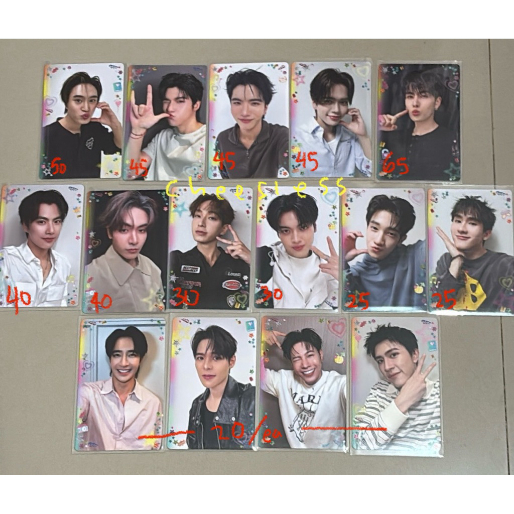 [OFFICIAL] photocard pc cc hearth shot random boys bookfair fanival gmmtv 2026  sky junior chimon ge