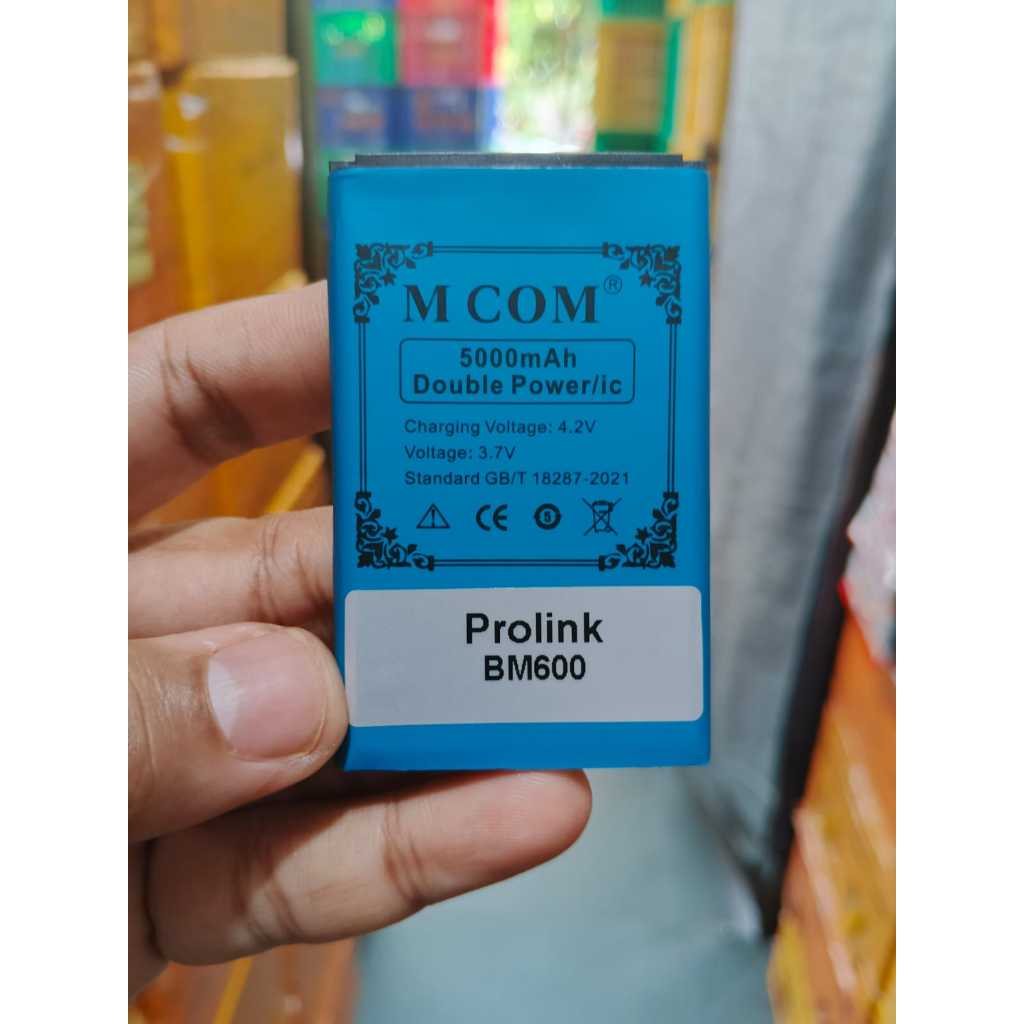 BATERAI MODEM MIFI PROLINK PRT7011L BM600 MCOM DOUBLE POWER