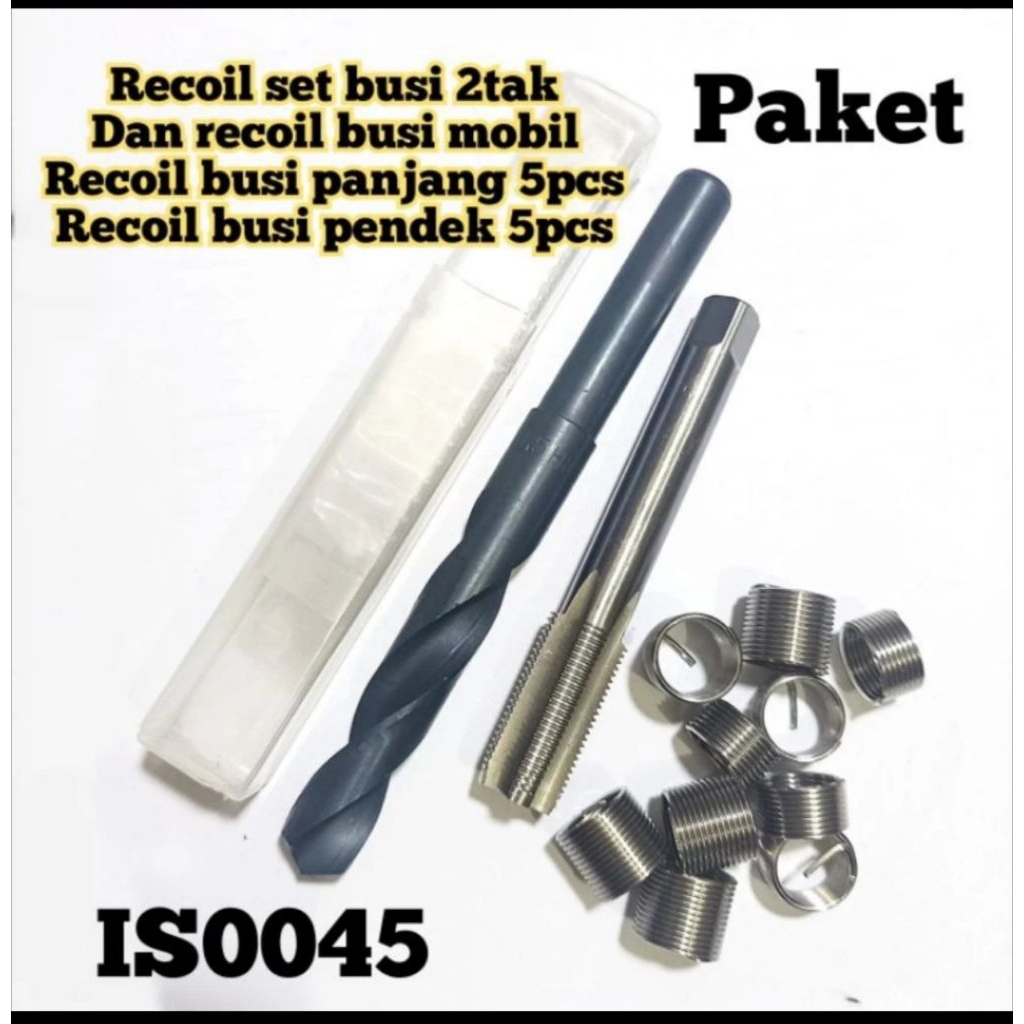 Recoil Set Recoil Busi 2Tak Recoil Busi Mobil Recoil Busi Panjang Dan Pendek M14x1.25