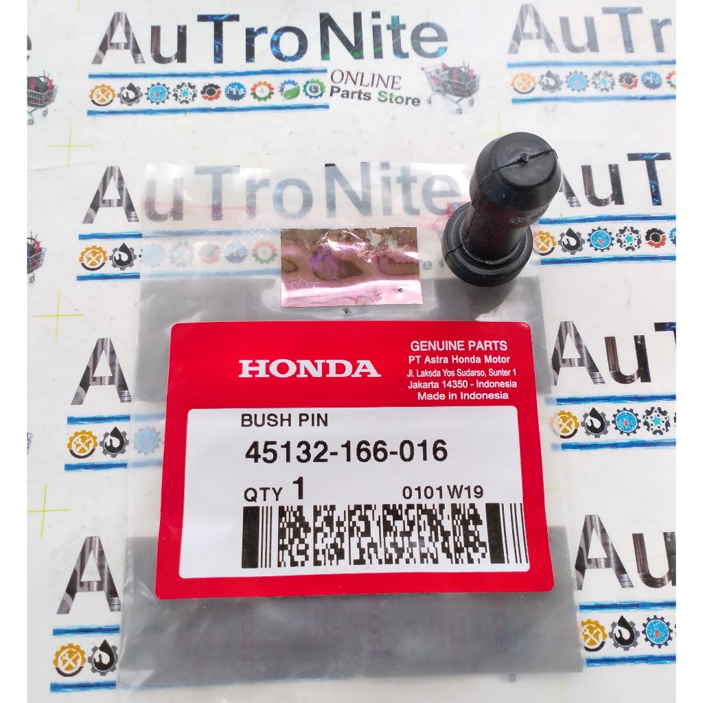 Karet Boot Bush Pin Kaliper Depan Belakang Nissin 45132-166-016 Ori Honda AHM 45132166016
