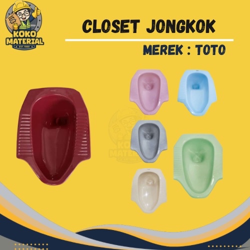 Closet Jongkok Warna Toto