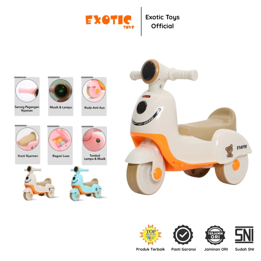 Exotic Toys Mainan Motor Anak Ride On ET-2134