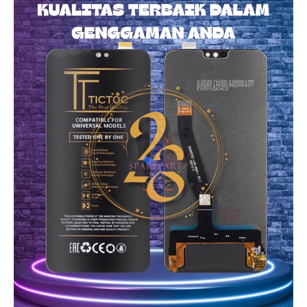 LCD TOUCHSCREEN HONOR 8X - HONOR VIEW 10 LITE ORG - LCD FULLSET