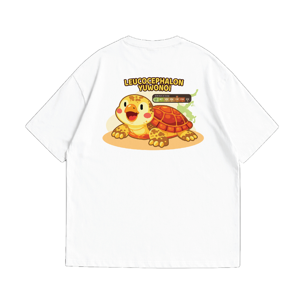 Kindverse Unisex Tshirt / Kura-Kura Sulawesi (Leucocephalon yuwonoi) Edition