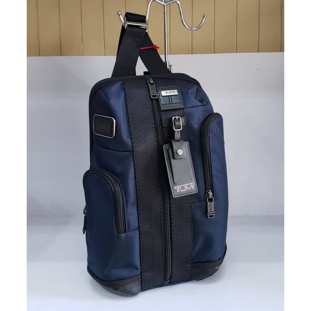 Ready Tumi sling bag crossbody Navy