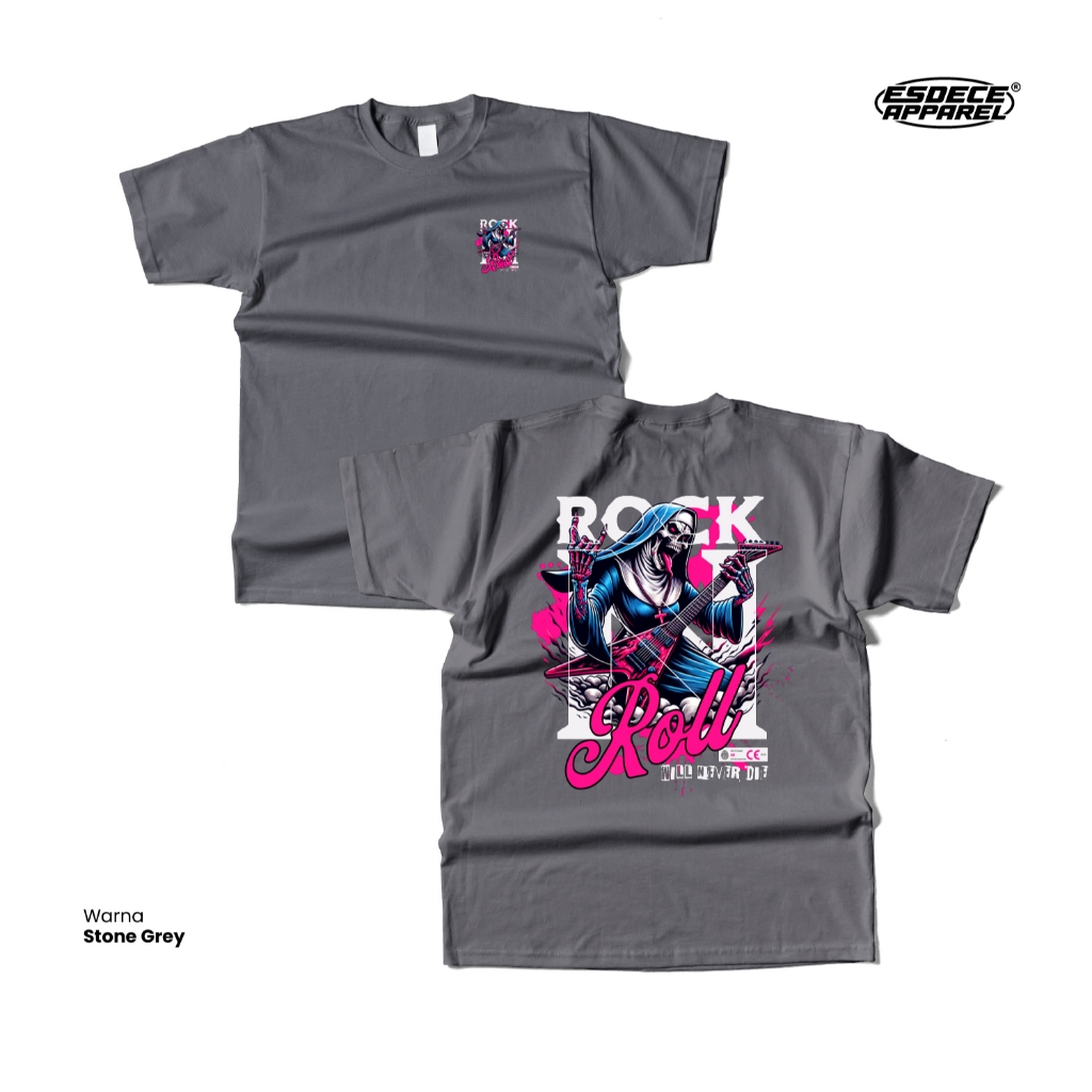 Rock N Roll Cotton Combed 24s Esdece Apparel
