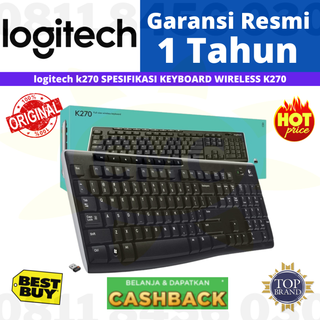 logitech k 270 KEYBOARD WIRELESS K270