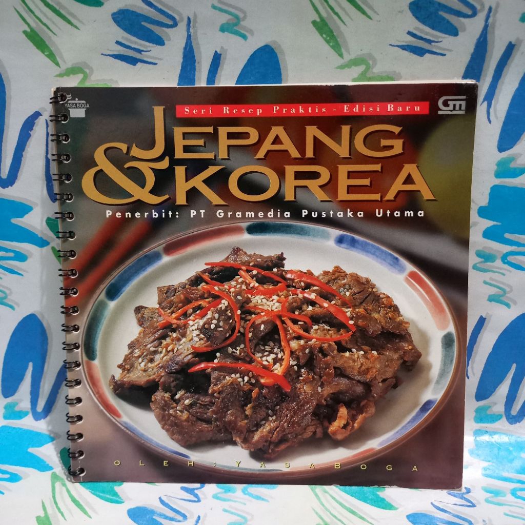 Buku Resep Masakan Jepang dan Korea oleh Yasa Boga Seri Resep Praktis Edisi Baru cek foto dan deskri