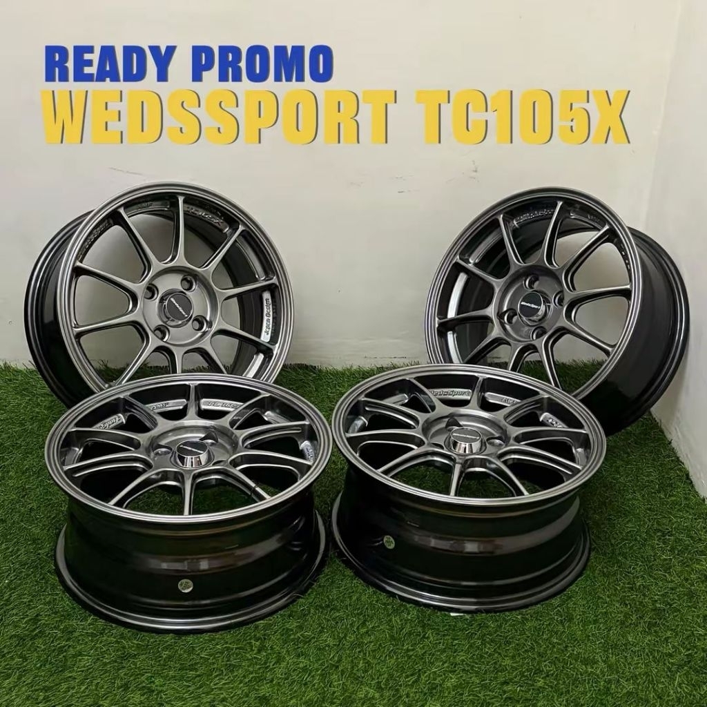 ( PROMO ) Velg baru termurah Wedssport Tc105x R15 thailand