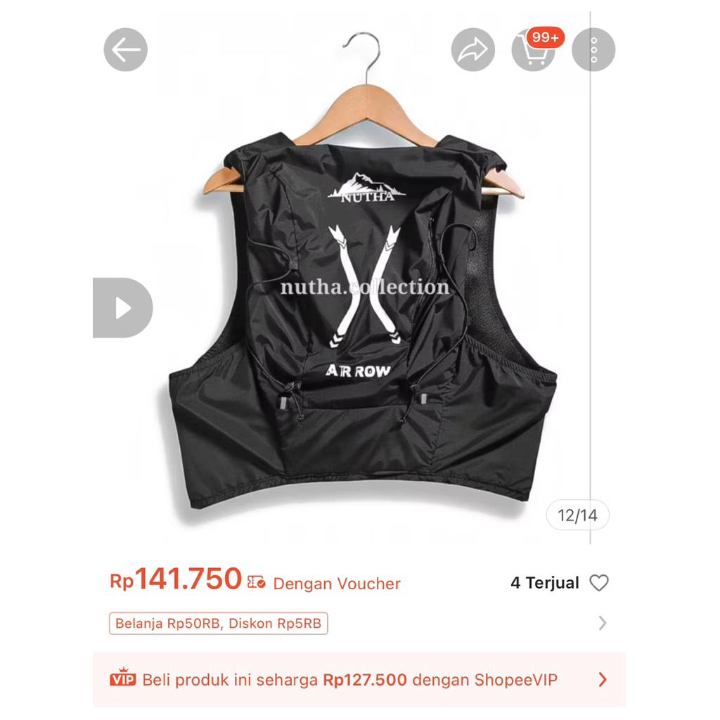 HYDROPACK 10 L BARU BEKAS ENDORSE
