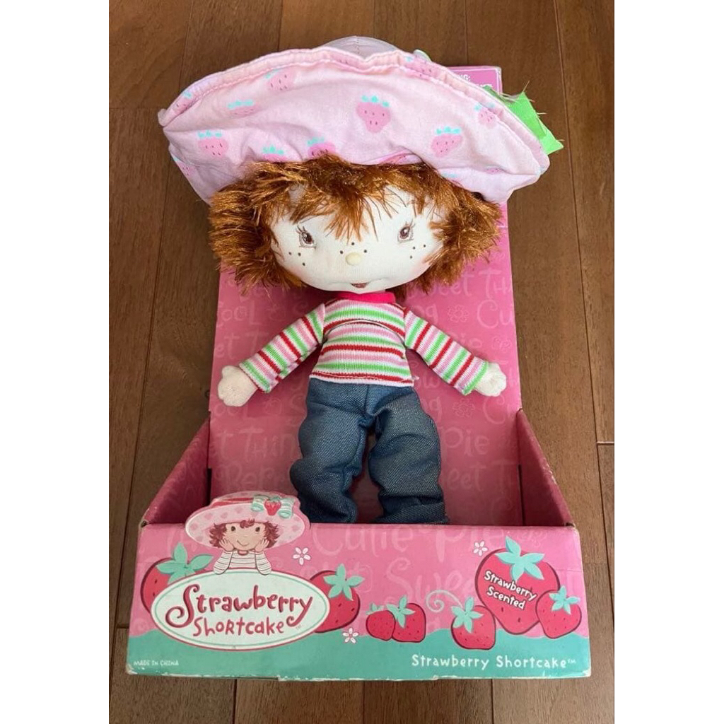 Strawberry shortcake-Boneka strawberry shortcake Ori Bandai