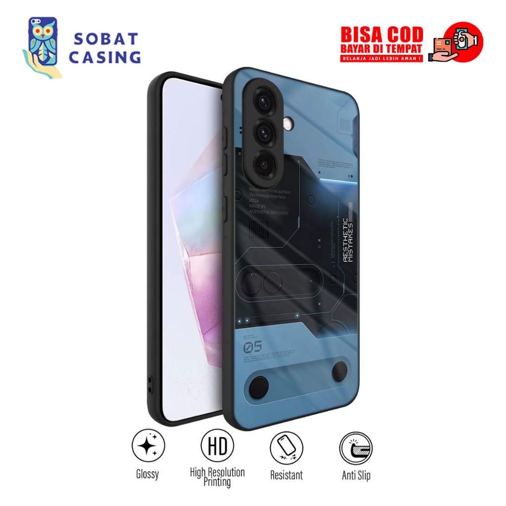 Casing Kilau Softcase Samsung A56 | A36 | A26 | A16 | A06 [SL65 Graphic Design]