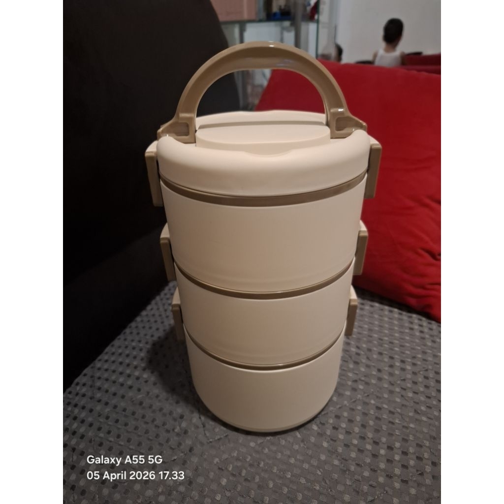 Lunch box Appetite original, rantang piknik tempat makan 3 layer informa