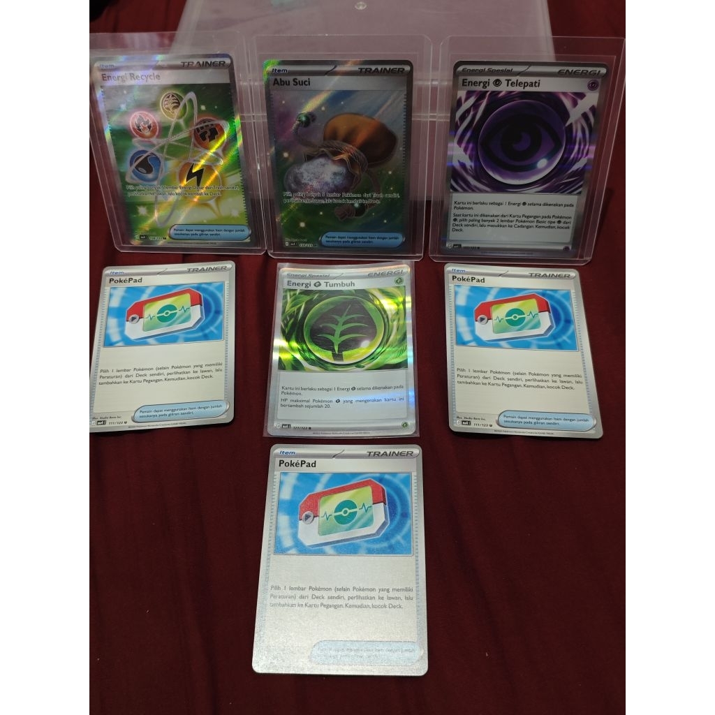 Pokemon Card Trainer & Energi