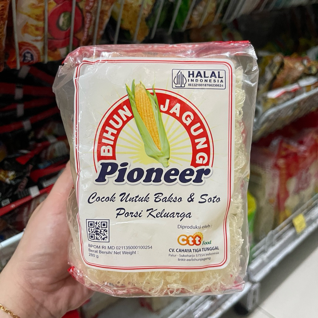 BIHUN JAGUNG PIONEER / bihun mihun mi hun mie