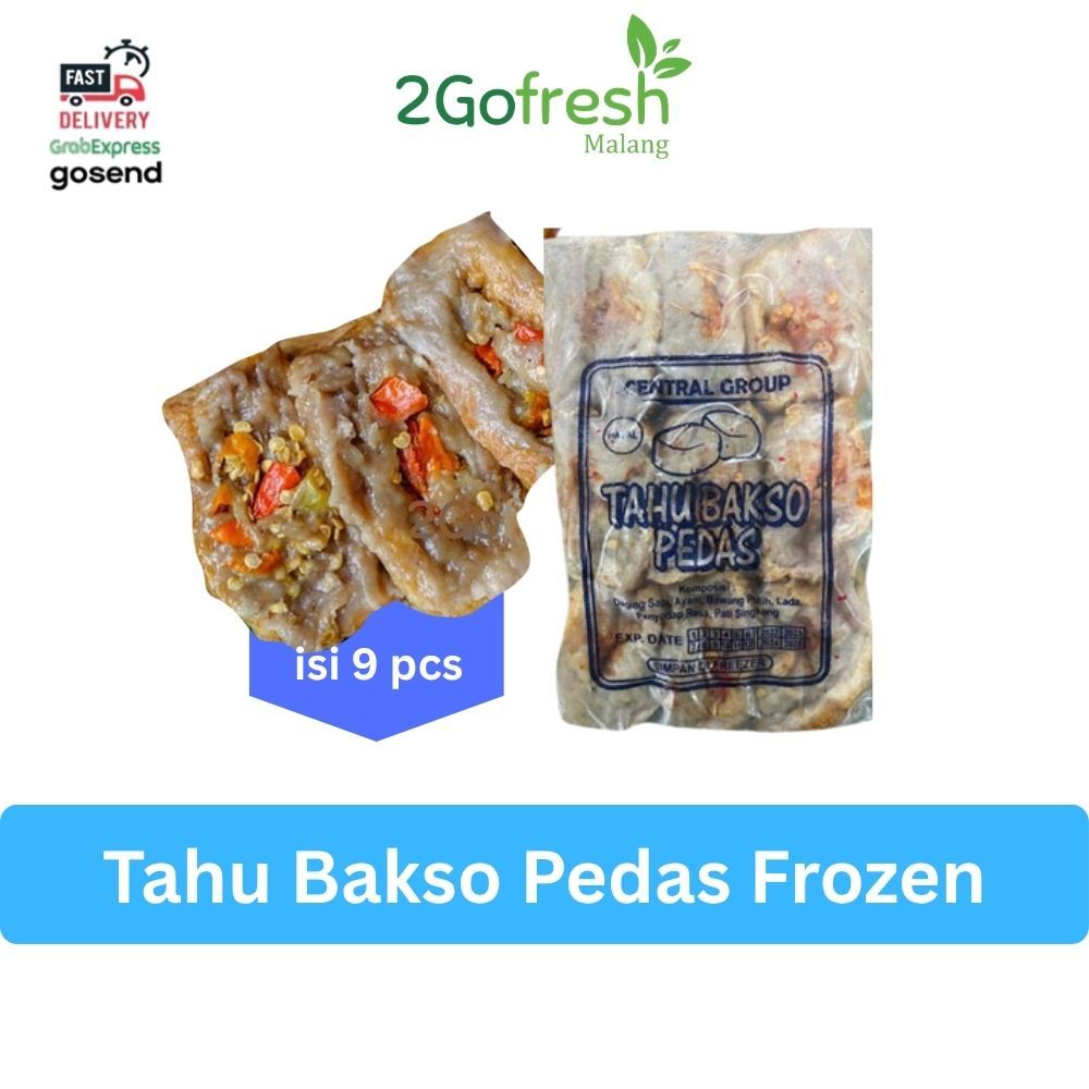 Tahu Bakso Pedas Frozen isi 9 Pcs